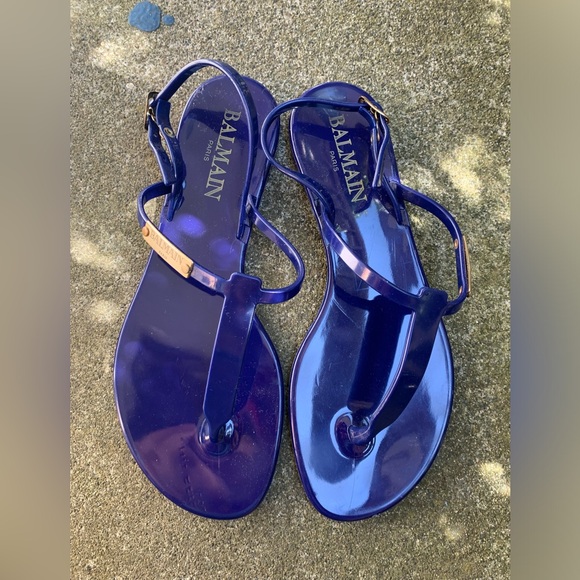 Balmain Shoes - Balmain Paris Jelly Sandals